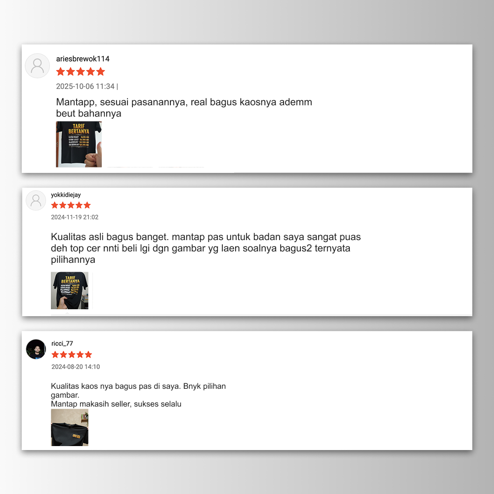 LP Kaos tarif bertanya-9